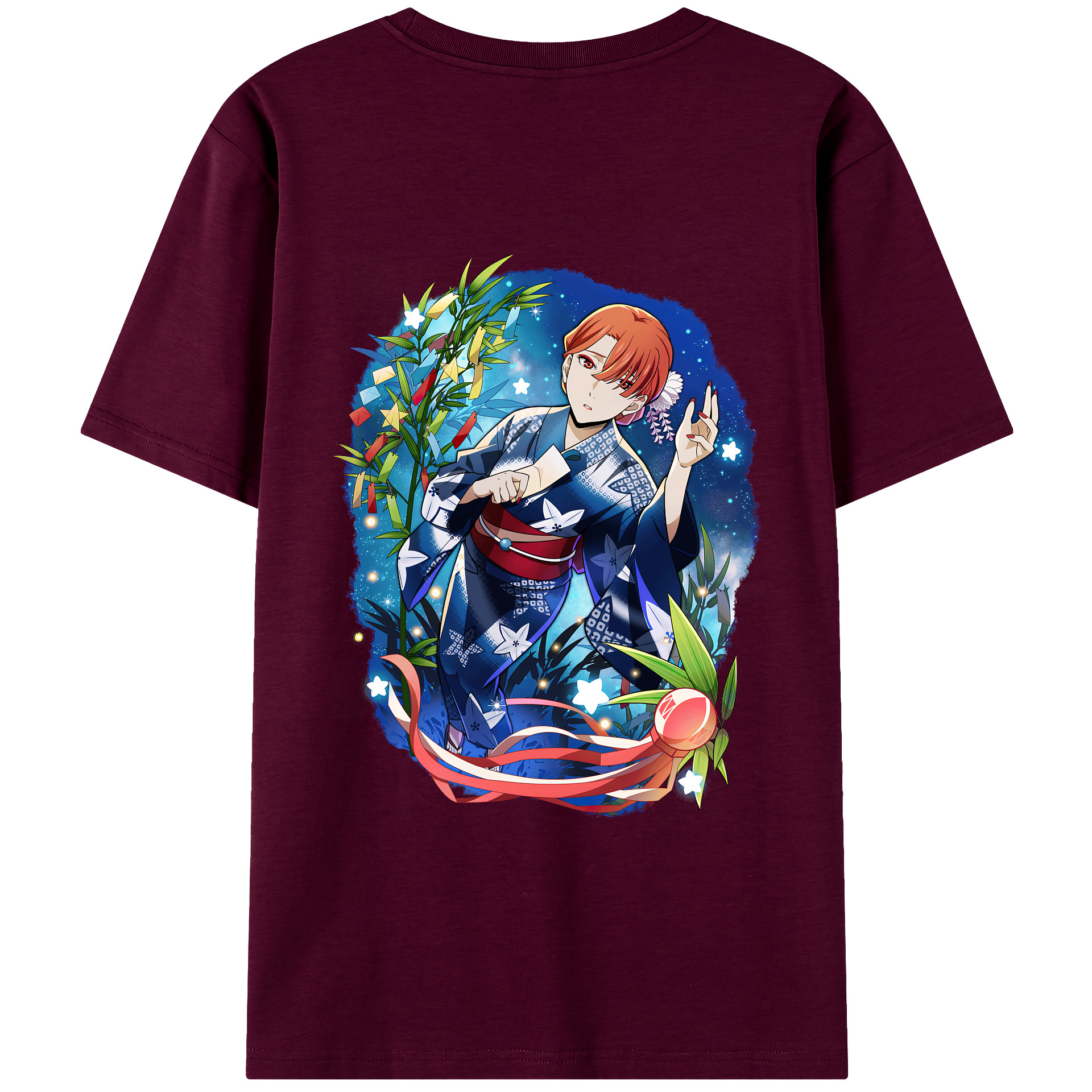 （画像用） 文豪ストレイドッグス Bungo Stray Dogs レディース半袖Tシャツ(バックプリント)